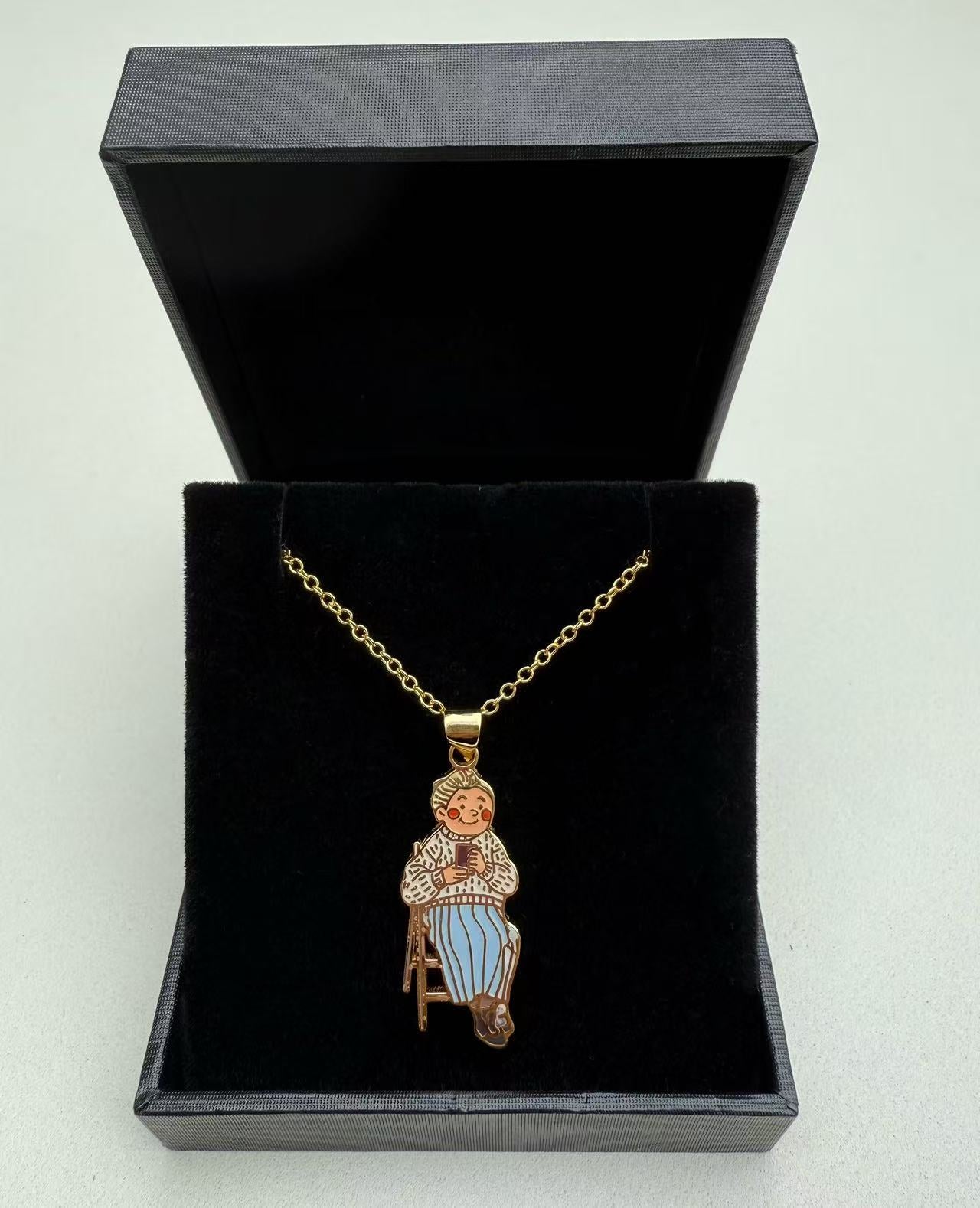 Photo-to-Portrait Pendant